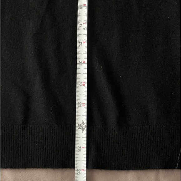 NWOT WOMENS VILA MILANIE BLACK SILVER STUDED WOOL BLEND LIGHTWEIGHT SWEATER XL - Picture 8 of 10